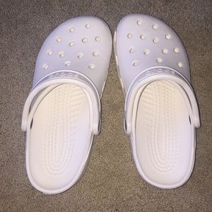 White crocs!